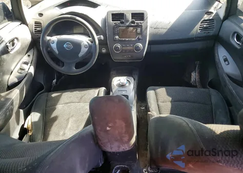 2016 Nissan Leaf S z USA, uszkodzony, nr VIN 1N4AZ0CP5GC302479